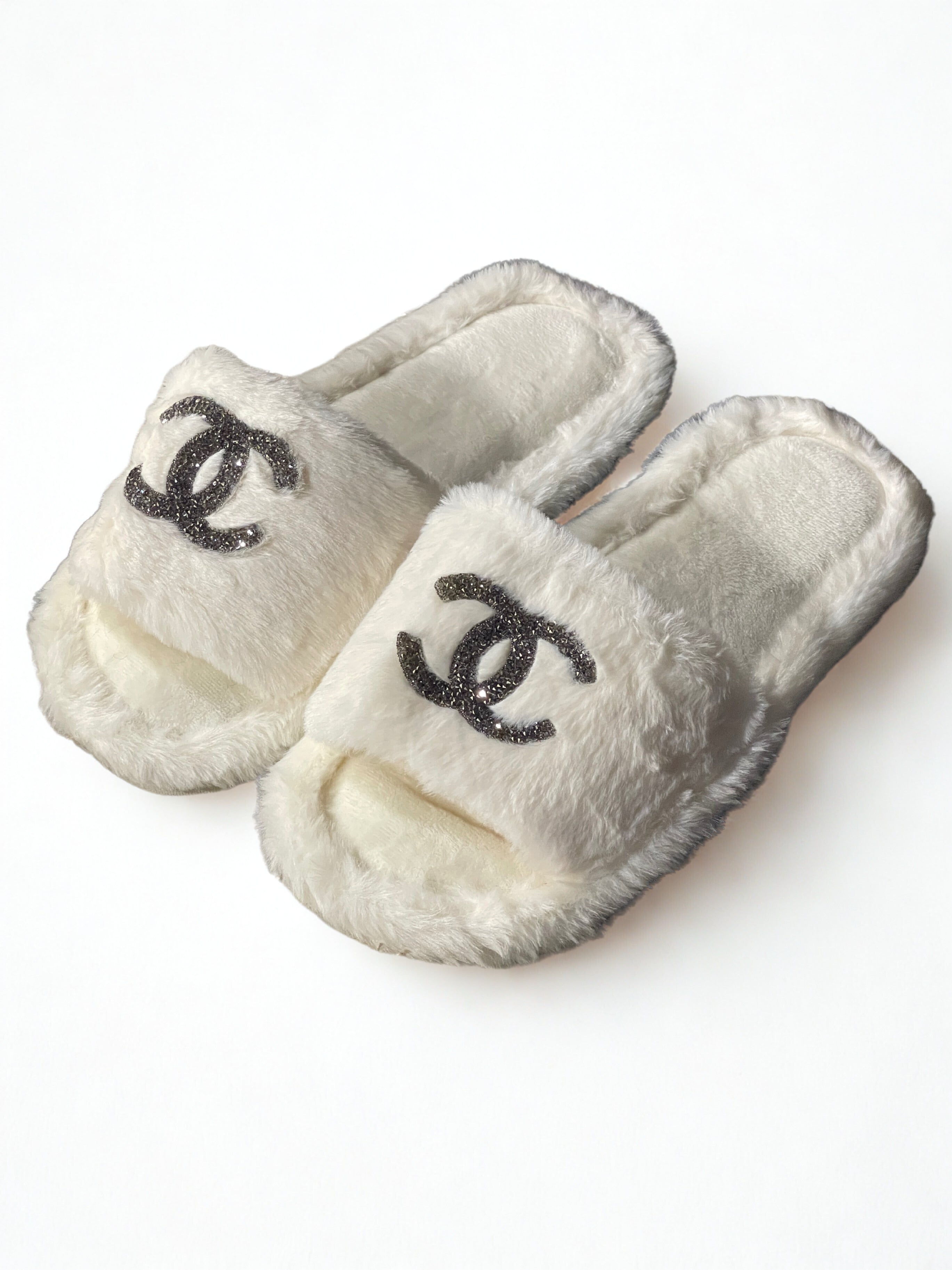 Chanel Fur Slippers