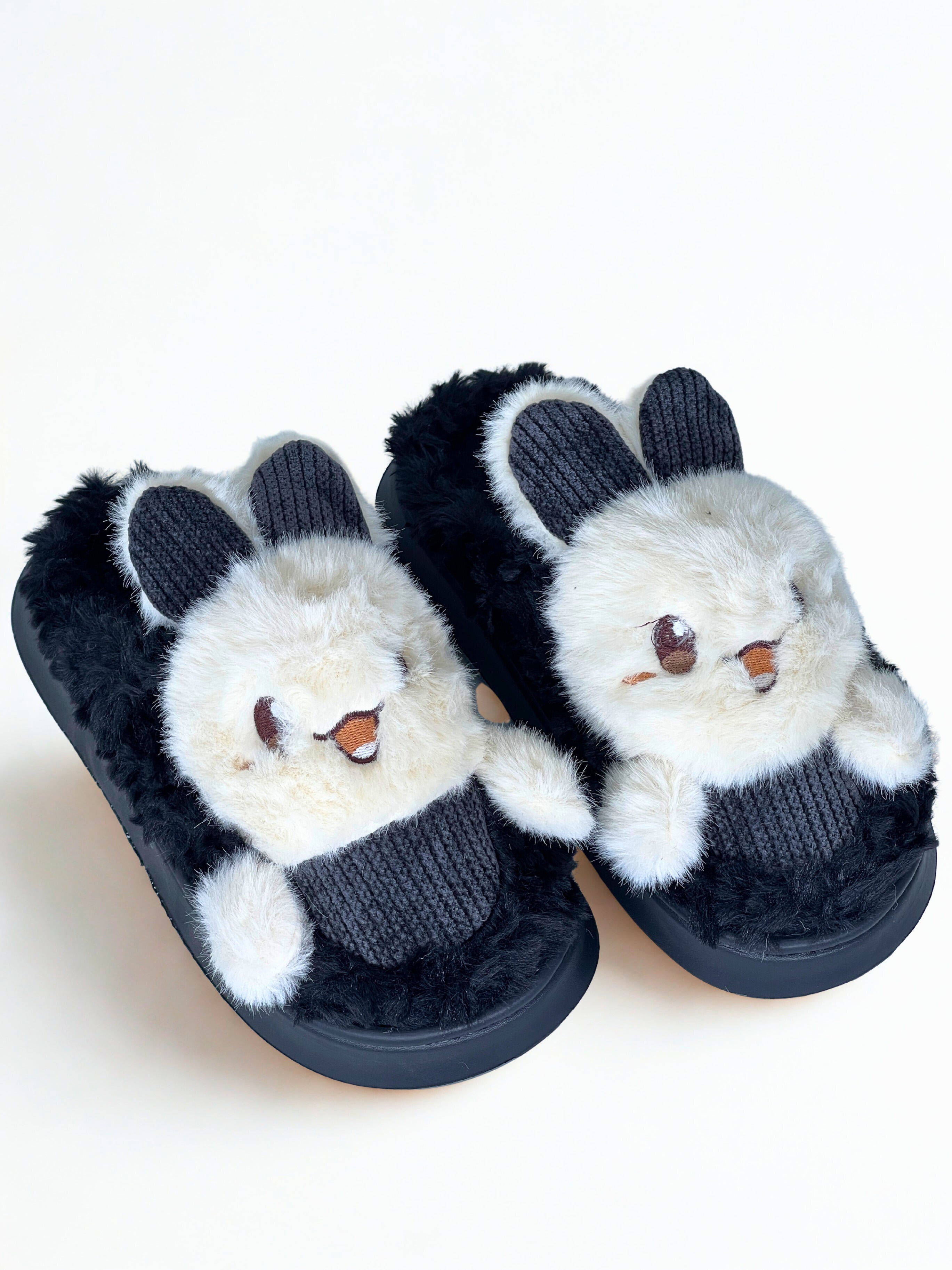 Fuzzy Bunny Mules