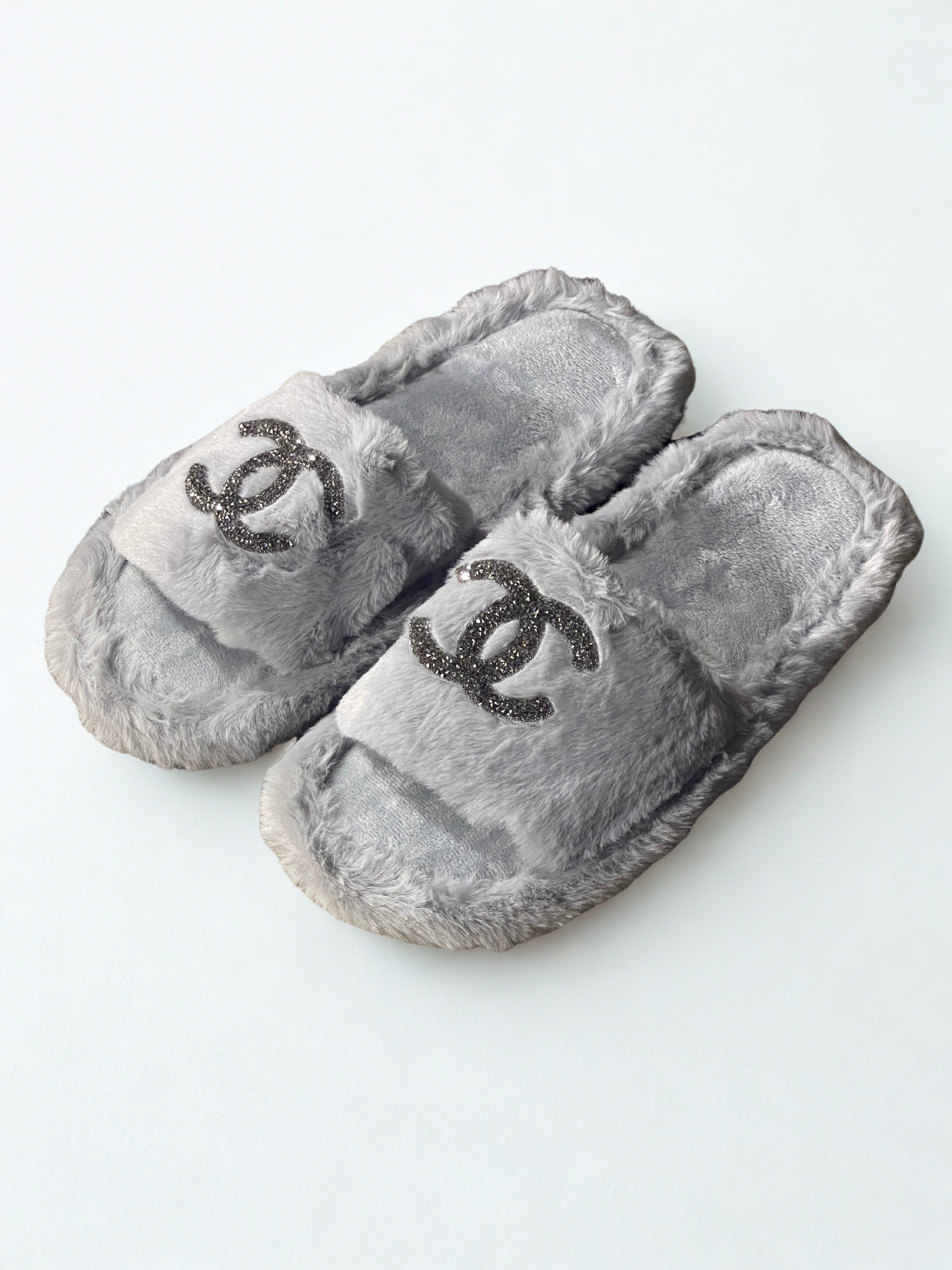 Chanel Fur Slippers