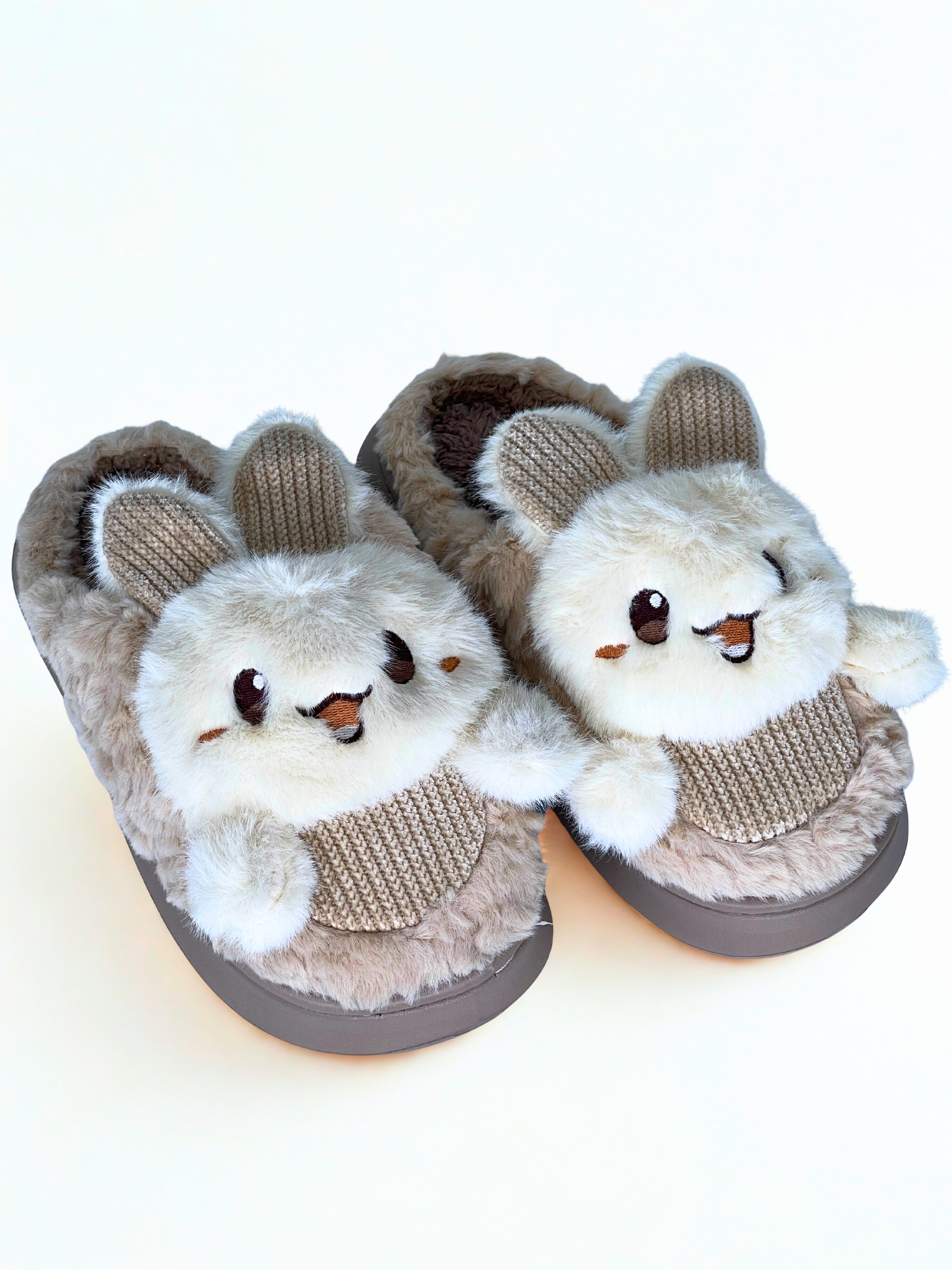 Fuzzy Bunny Mules