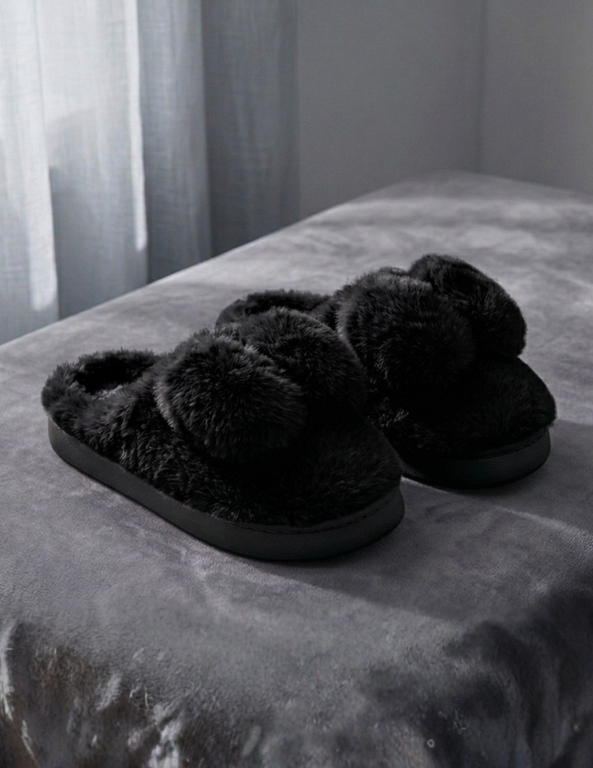 Fuzzy Bunny Mules